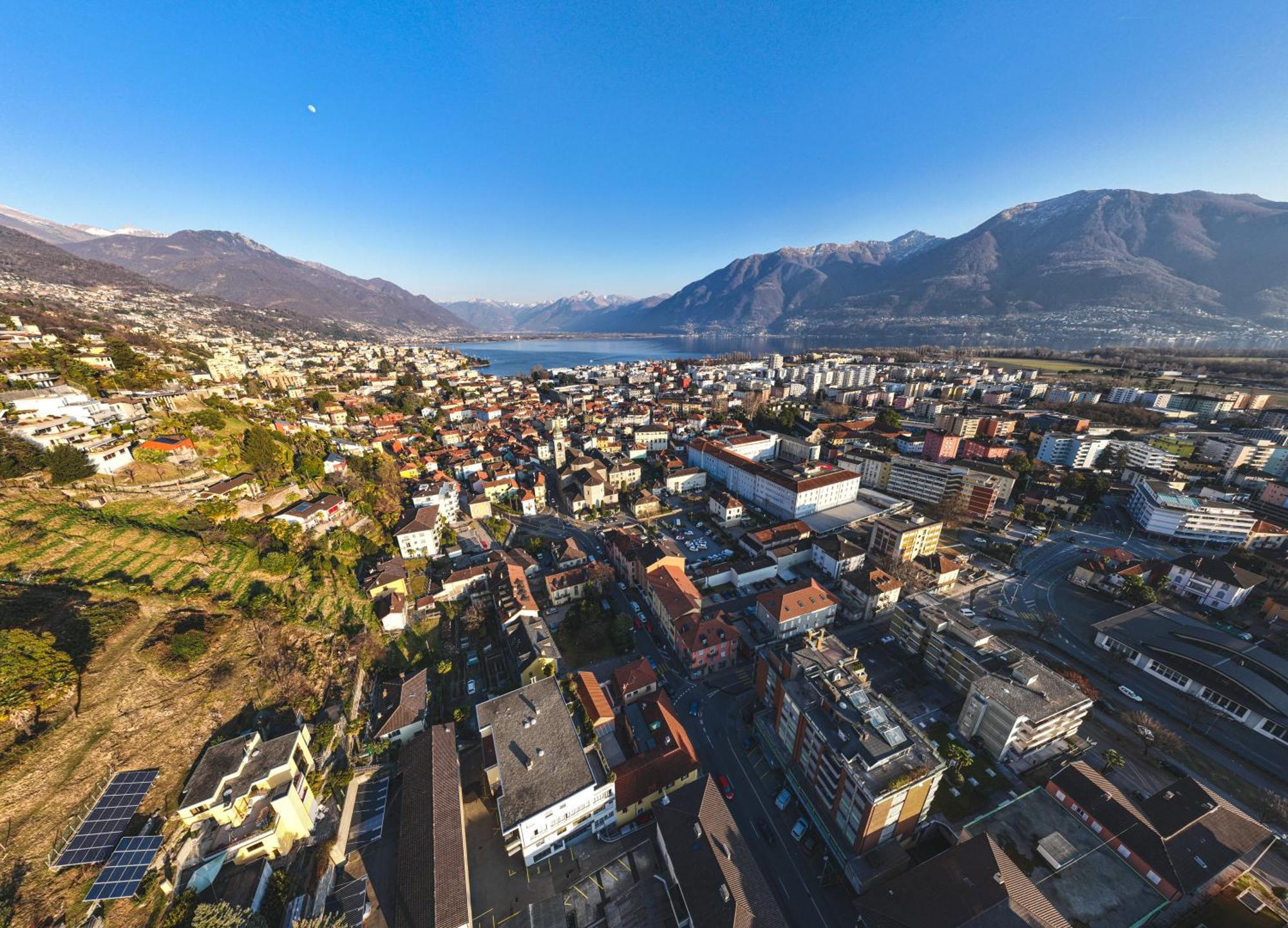Loft Dv2 - Bellissimo Loft In Citta Vecchia Locarno Appartement Buitenkant foto